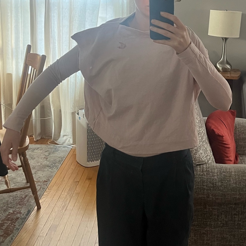 Unique Vivienne Westwood Anglophilia light pink square long sleeve shirt - Picture 7 of 7